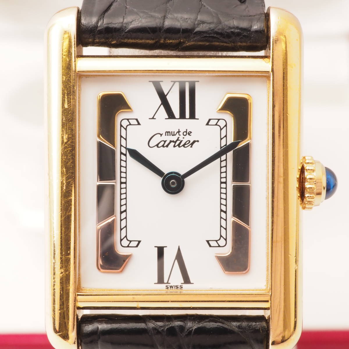 オレンジ系春新作の ジャンク品 Cartier Vermeil カルティエ