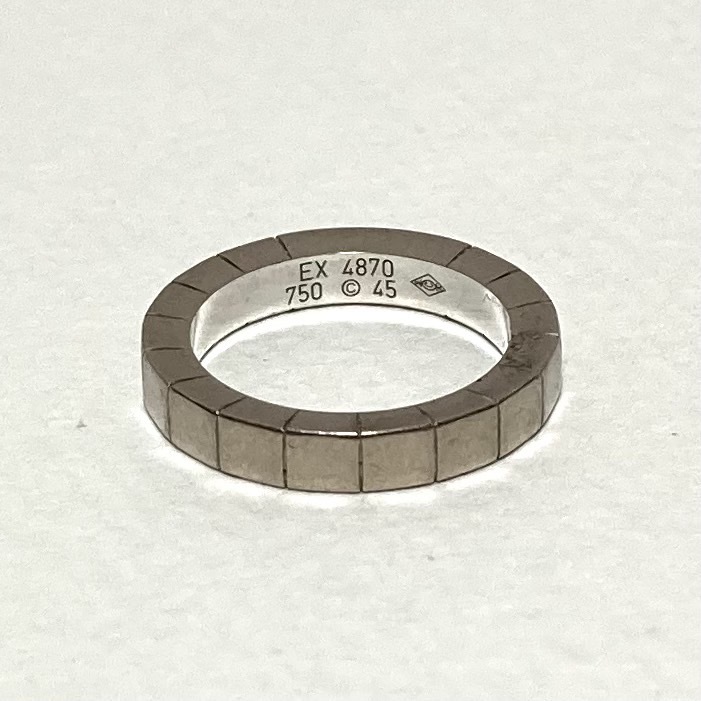 カルティエCartierリング5号ホワイトゴールド18金ラニエール750 カルティエCartierリング5号ホワイトゴールド18金ラニエール750