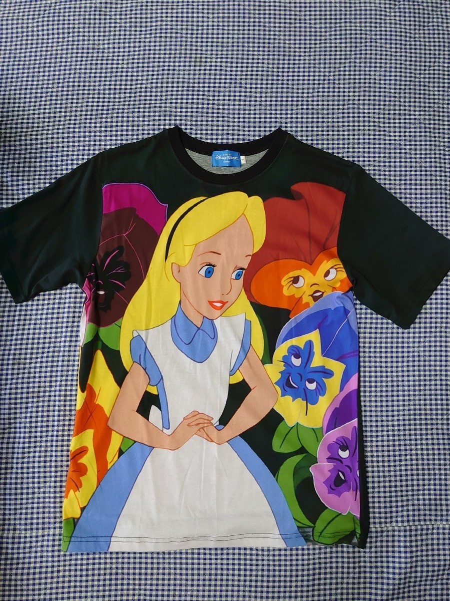 Paypayフリマ 不思議の国のアリス Tシャツ Sサイズ ディズニーランド ディズニーリゾート お土産 半袖tシャツ