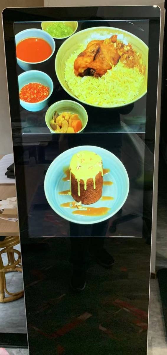売れ筋新商品 広告液晶ディスプレイ 32インチ 看板 置型、自立看板