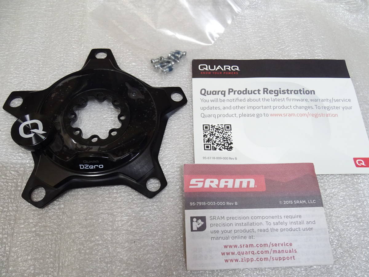 新品 SRAM QUARQ BCD 130 5アーム 用 POWER METER パワーメーター 11s 12s速用