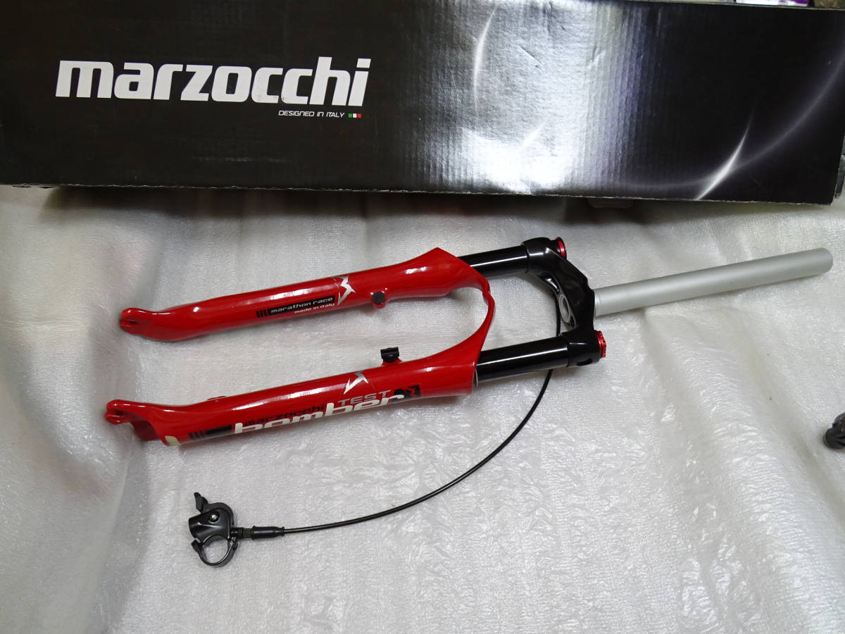 Marzocchi bomber race 26er 90mmストローク AIR リモート 9mmQR