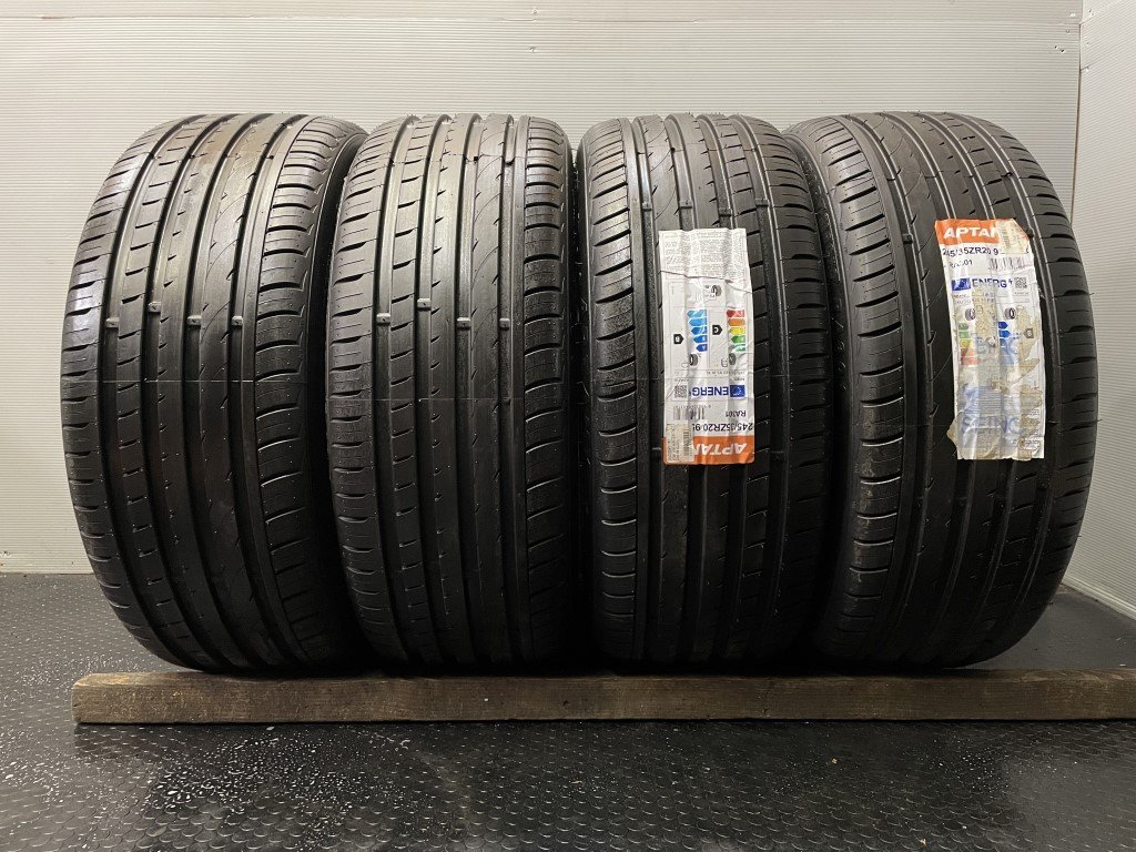 新品 バランス調整済【APTANY 245/35ZR20】夏タイヤ【BahnsTech VR-01 20インチ 8.5J5HPCD114.3+45】アルファード エルグランド等 (VTL575)_画像8