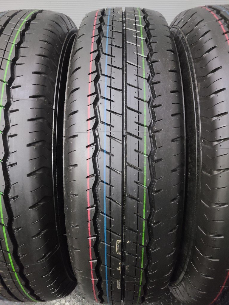 新車外し 2022年製 DUNLOP SP175N 195/80R15 107/105N LT 15インチ 夏