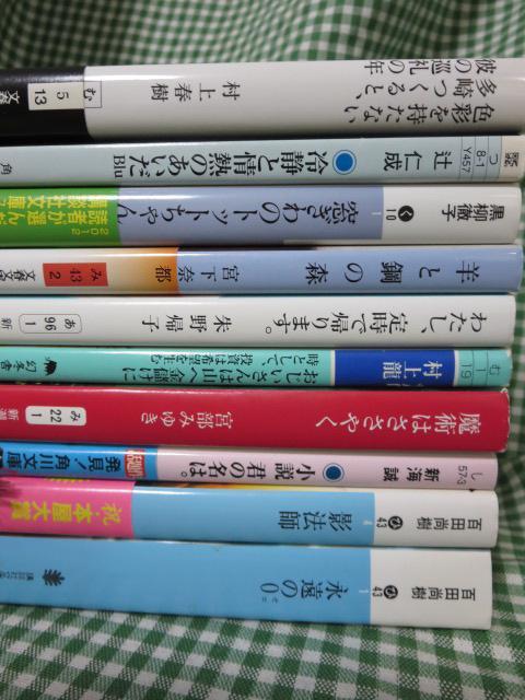 文庫本10冊セット/村上春樹辻仁成黒柳徹子宮下奈都矢野帰子村上龍宮部みゆき新海誠百田尚樹_画像2