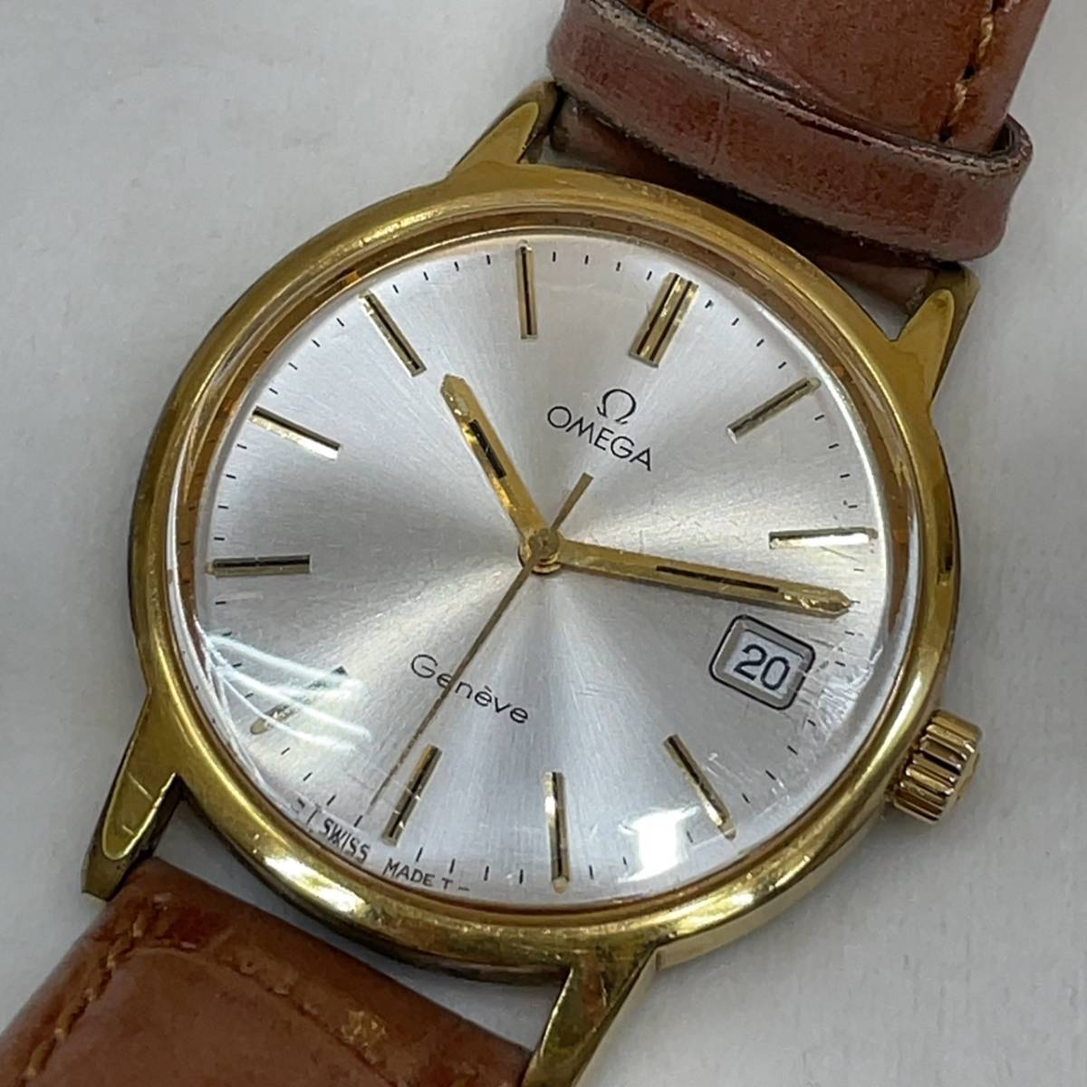 OMEGA オメガ Geneve ジュネーブ TOOL 9070 稼働品 手巻き