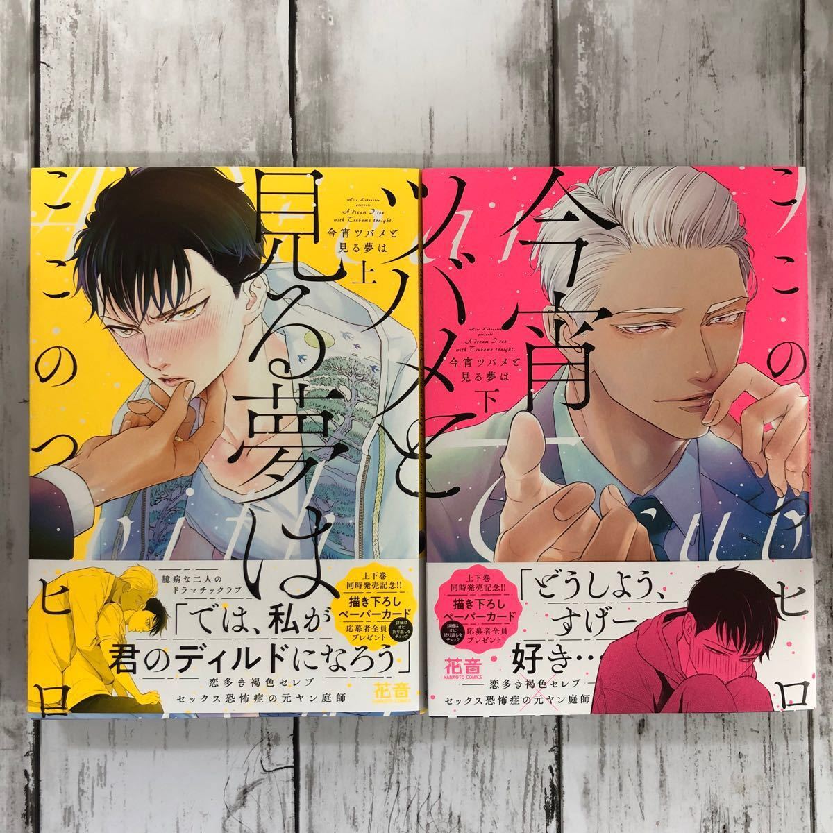 【BL ここのつヒロ】・この犬はまだ甘い毒を知らない 1〜2巻・今宵ツバメと見る夢は 上下巻