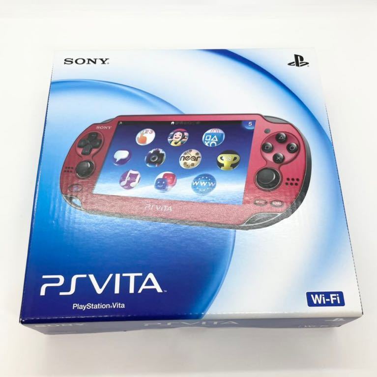 新品未使用】PlayStation Vita pch-1000コズミック レッド www