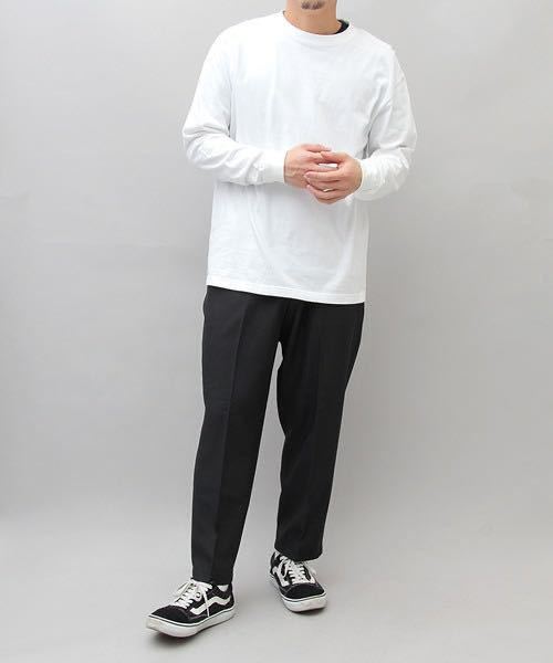 新品 ユナイテッドアスレ 無地 長袖Tシャツ ロンT ユニセックス 白 ホワイト 2枚 XL_画像7