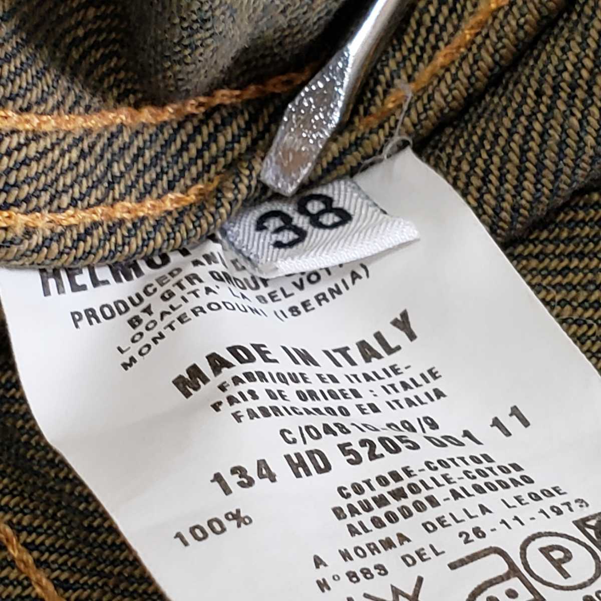 美品◇HELMUT LANG ヘルムートラング ヴィンテージ加工 デニム