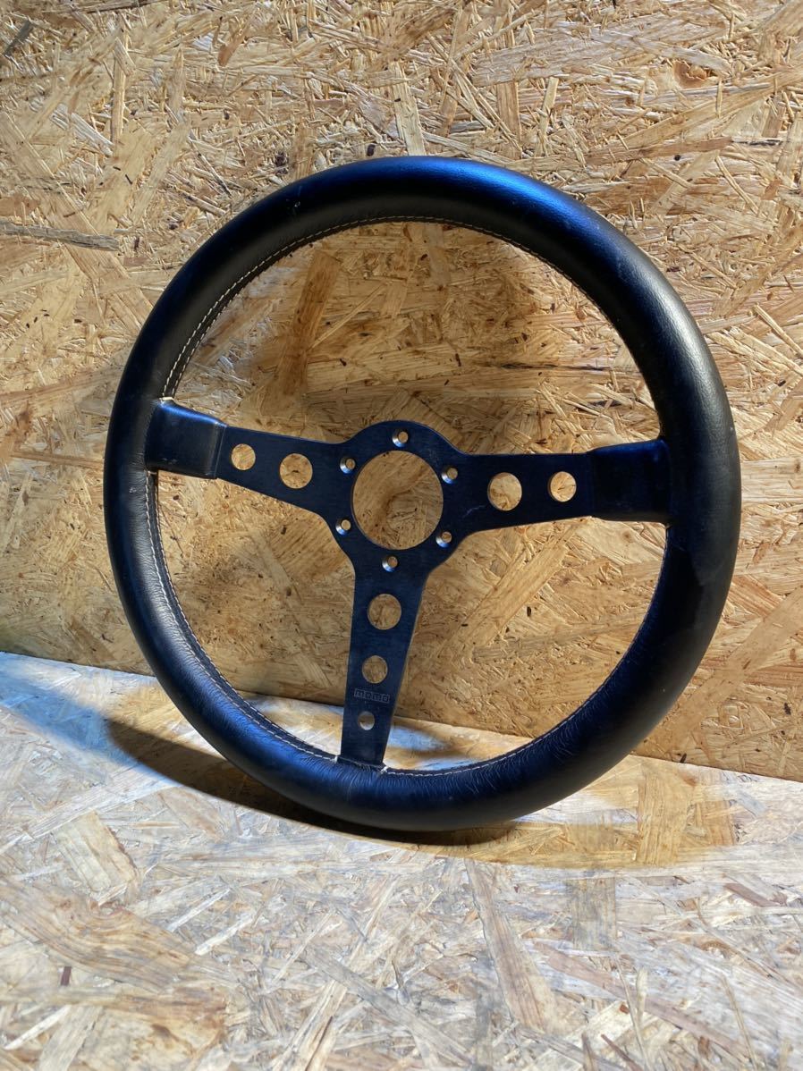 USED美品 MOMOステアリング 35パイ プロト ティーポ Prototipo 旧車
