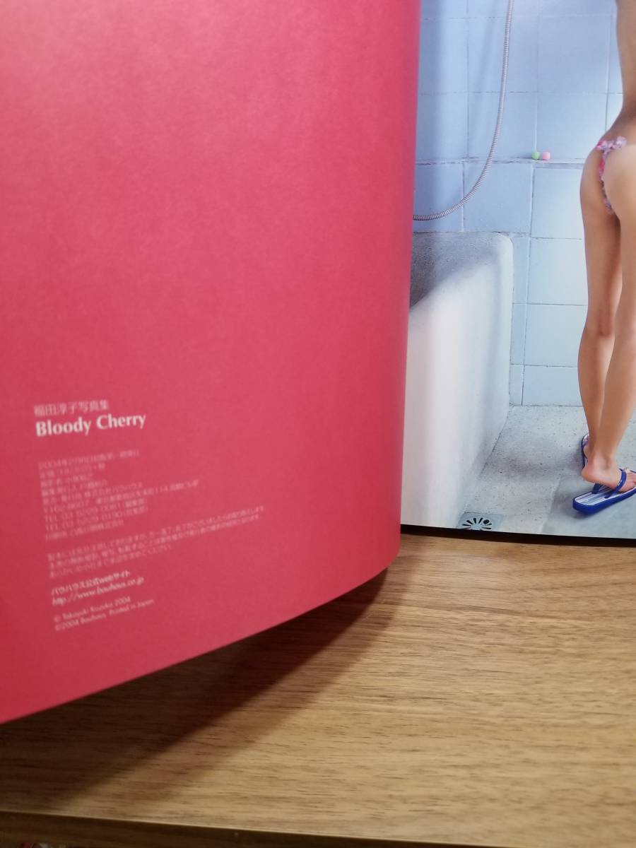 Bloody Cherry 福田淳子写真集 小塚 毅之_画像6