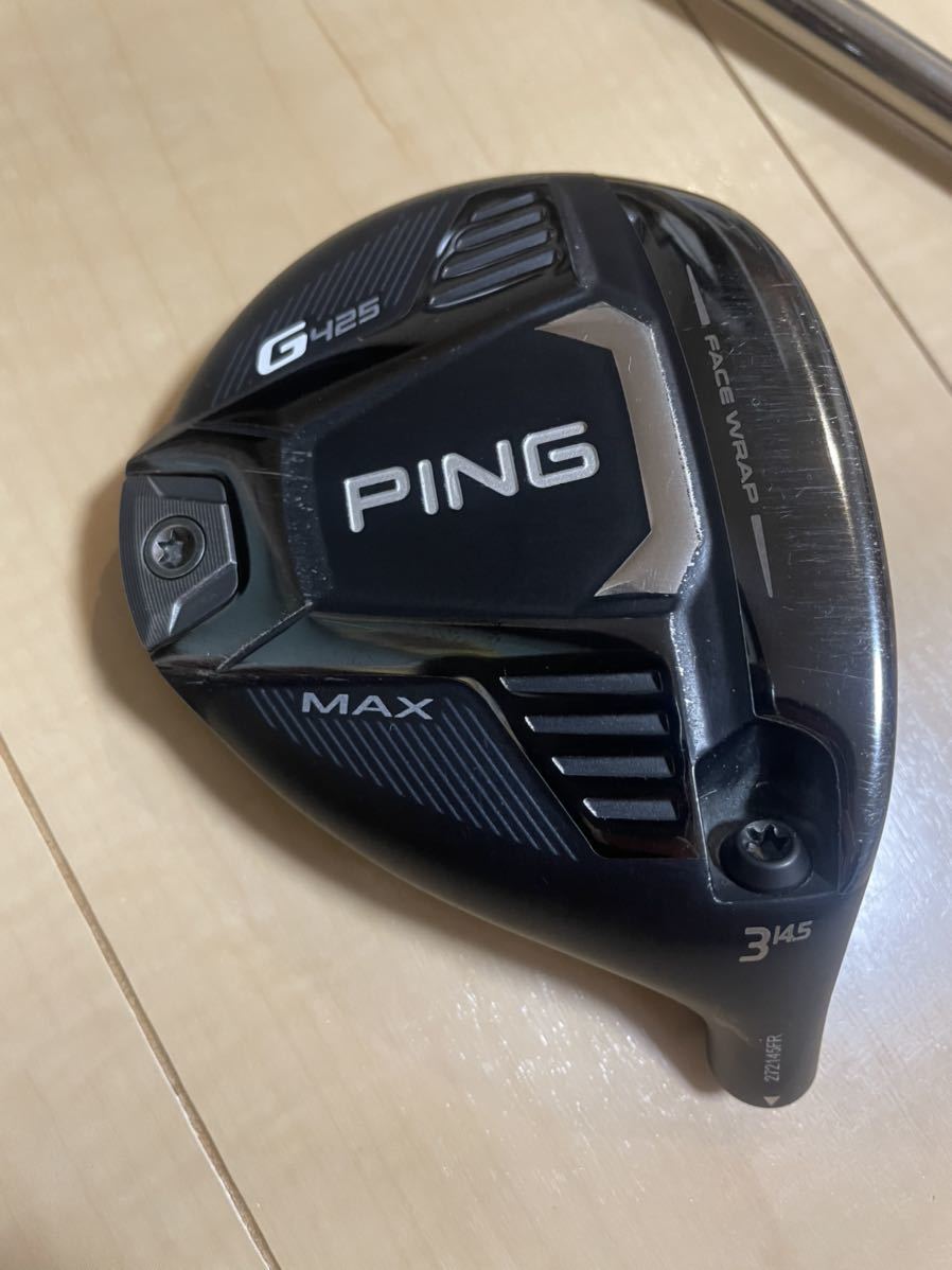 PING G425 MAX FW 3W 14.5° フェアウェイウッド ping tour 173-65 (S