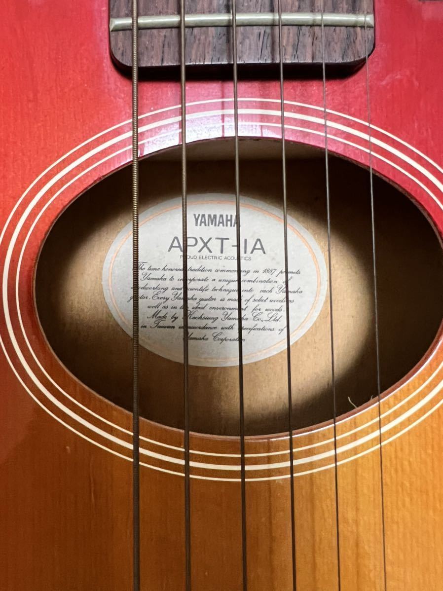 送料込■ヤマハ　APXT-IA■中古YAMAHA　エレアコ ショートスケール ギター　ジュニアギター　アコギ　アコースティックギター_画像2