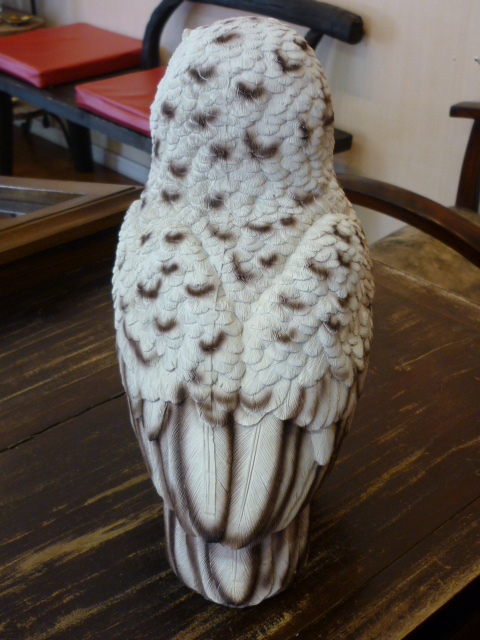 ☆笑っているフクロウの置物・ヒラリアス・オウル☆コベント ☆笑っているフクロウの置物・ヒラリアス・オウル☆コベント