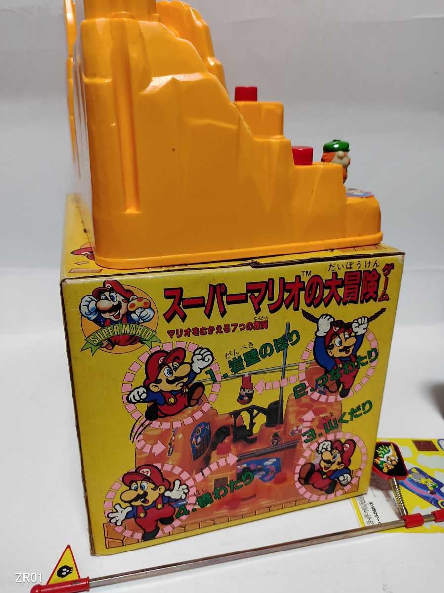 昭和レトロ バンダイ 当時物 スーパーマリオの大冒険ゲーム 昭和レトロ バンダイ 当時物 スーパーマリオの大冒険ゲーム