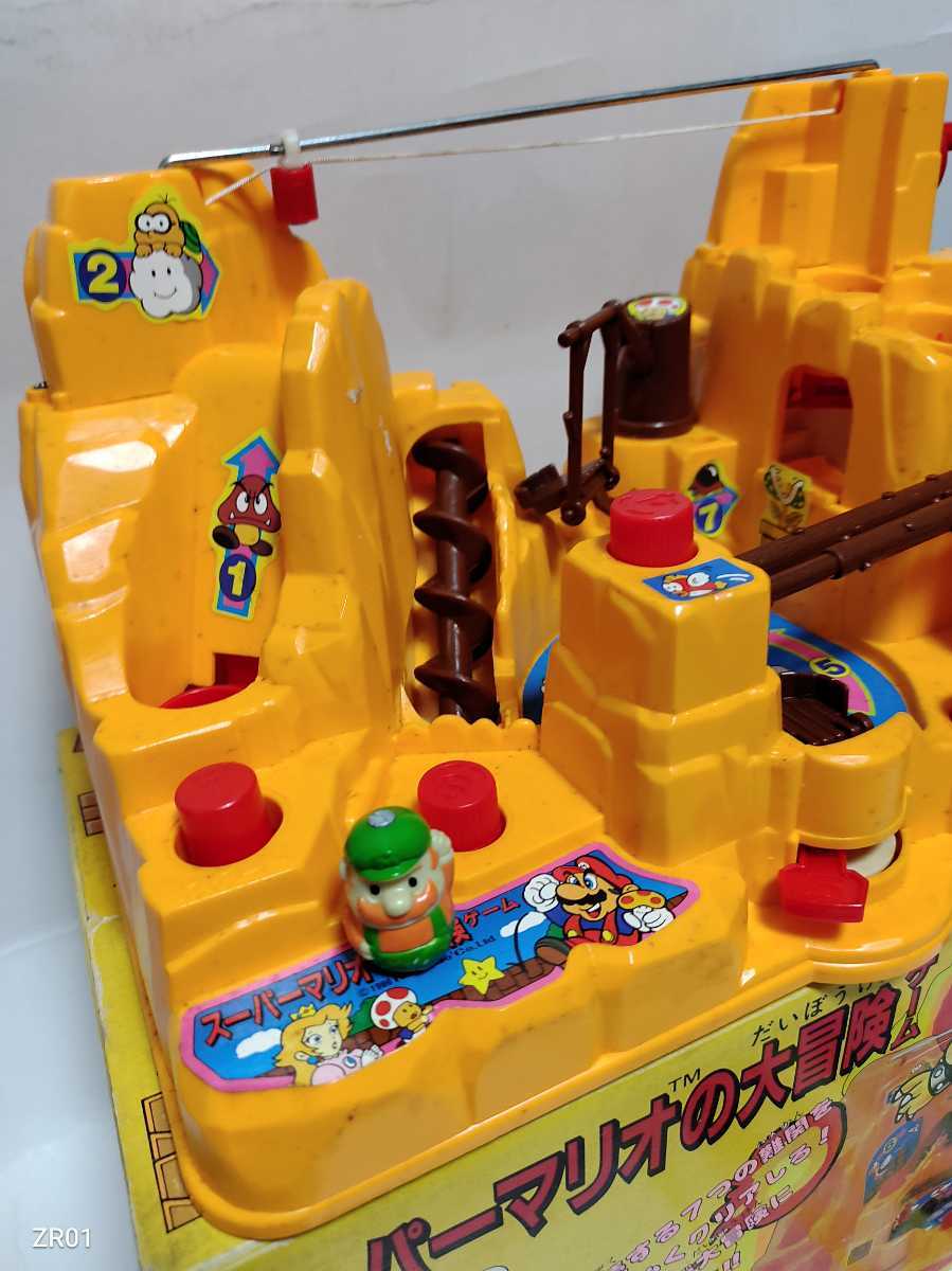 昭和レトロ バンダイ 当時物 スーパーマリオの大冒険ゲーム 昭和レトロ バンダイ 当時物 スーパーマリオの大冒険ゲーム