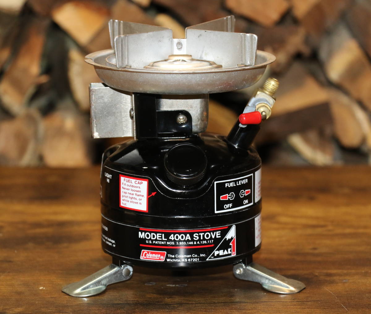 ビンテージ品　コールマン　PEAK1  MODEL 400A STOVE