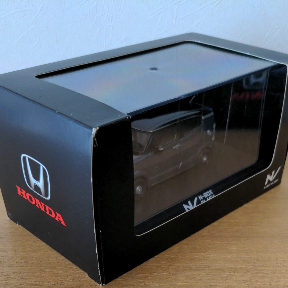 ホンダ HONDA カラーサンプル ミニカー 非売品 1/43 黒 ブラック N-BOX 