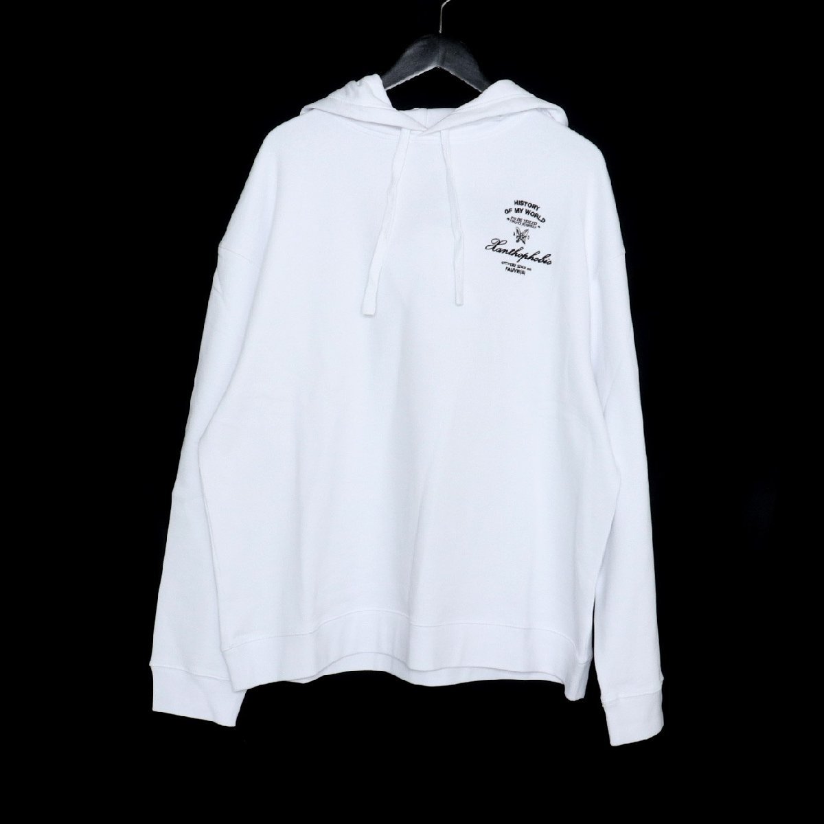 未使用 ラフシモンズ RAF SIMONS 19AW Xanthophobic hoodie プリント