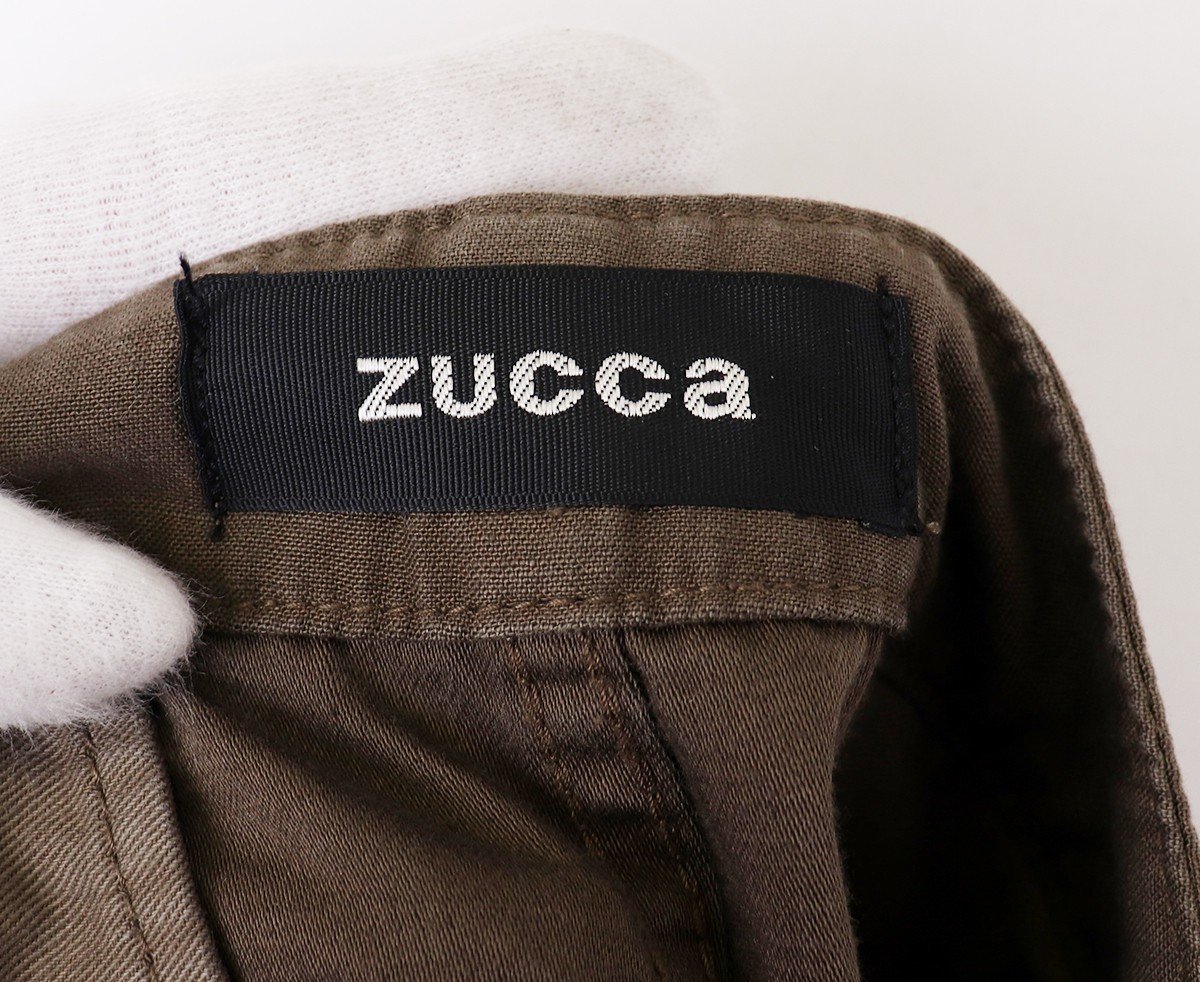  Zucca ZUCCA monkey L cropped pants M khaki Brown UT6225 /X