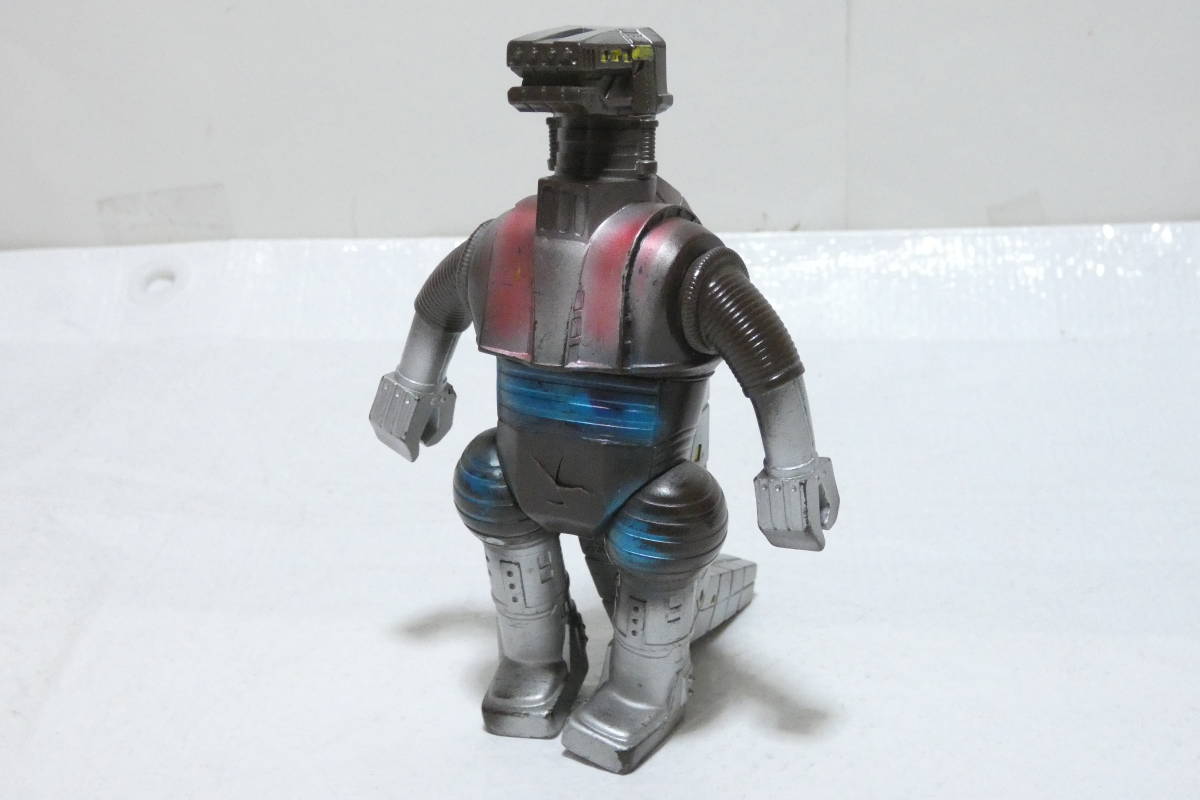 2055T/レア・希少・当時物☆ポピー キングザウルス 四次元ロボ獣 メカギラス 怪獣ソフビ ウルトラマン80 円谷プロ 1980 現状 