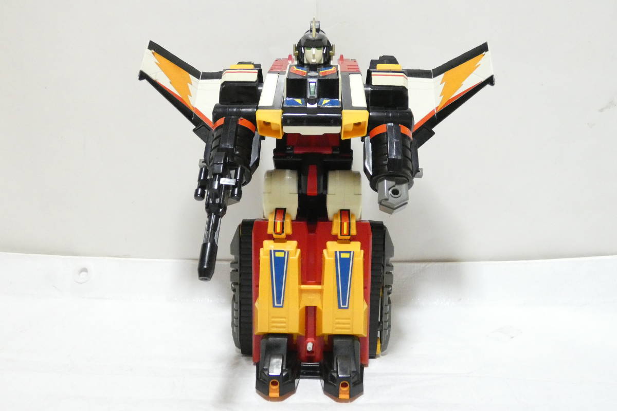 2140T/当時物 タカラ 勇者特急 マイトガイン 4段変形 轟龍 変形