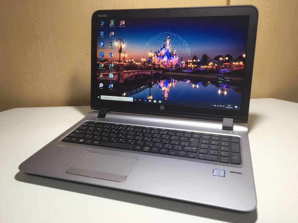 美品 在庫限定1台HP ProBook 450 G3 Core i5-6200U 2.3GHz/メモリ8GB/HDD500GB/無線/DVDマルチカメラ Bluetooth Windows10 bit Office2016_画像1