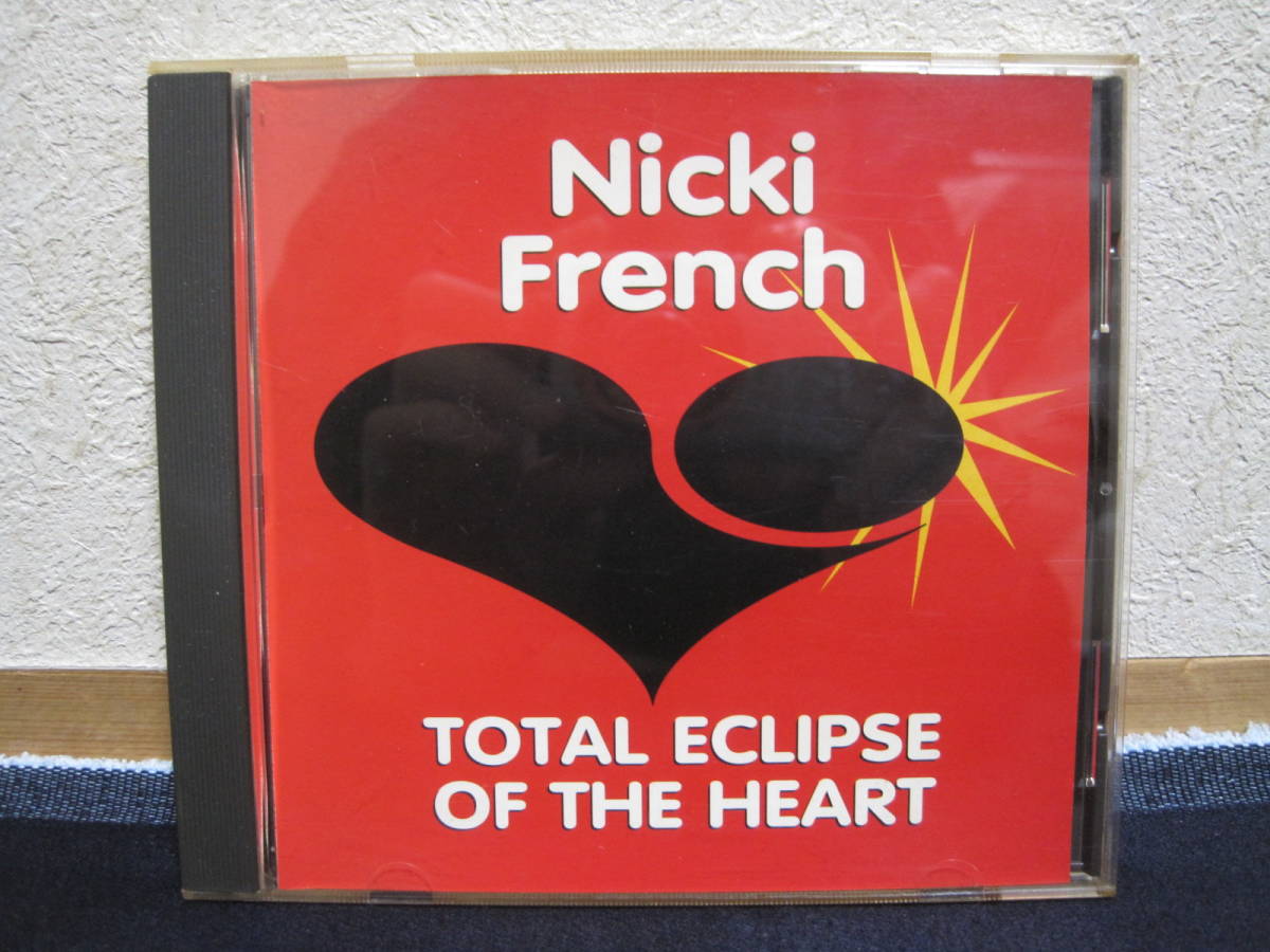 【 Nicki French ニッキフレンチ / TOTAL ECLIPSE OF THE HEART 】 輸入盤 12センチ CD シングル 【 廃盤 希少 レア盤 】_画像1