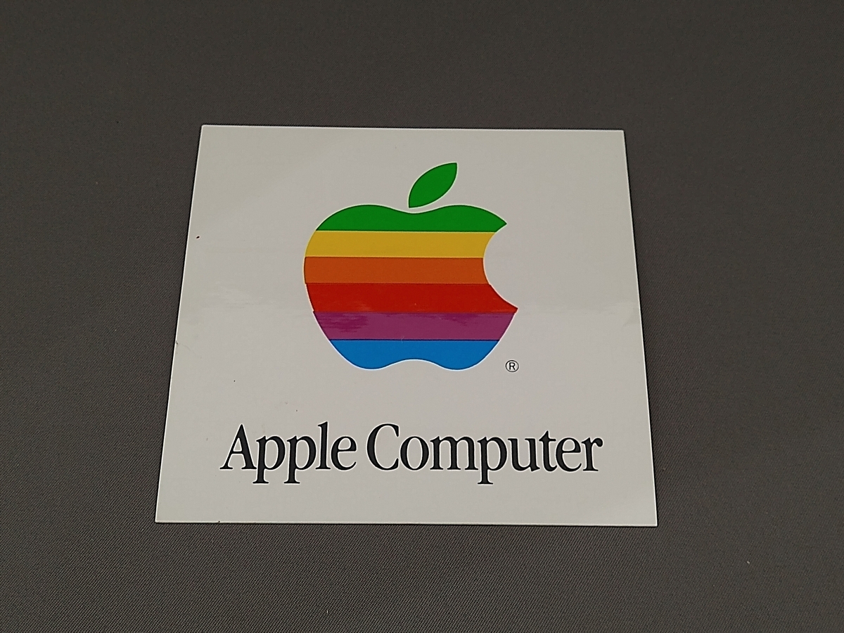 Apple Computer ステッカー レインボーロゴ 長期保管品 品 アップル コンピューター シール Imac Iphone リンゴ シール ステッカー 売買されたオークション情報 Yahooの商品情報をアーカイブ公開 オークファン Aucfan Com