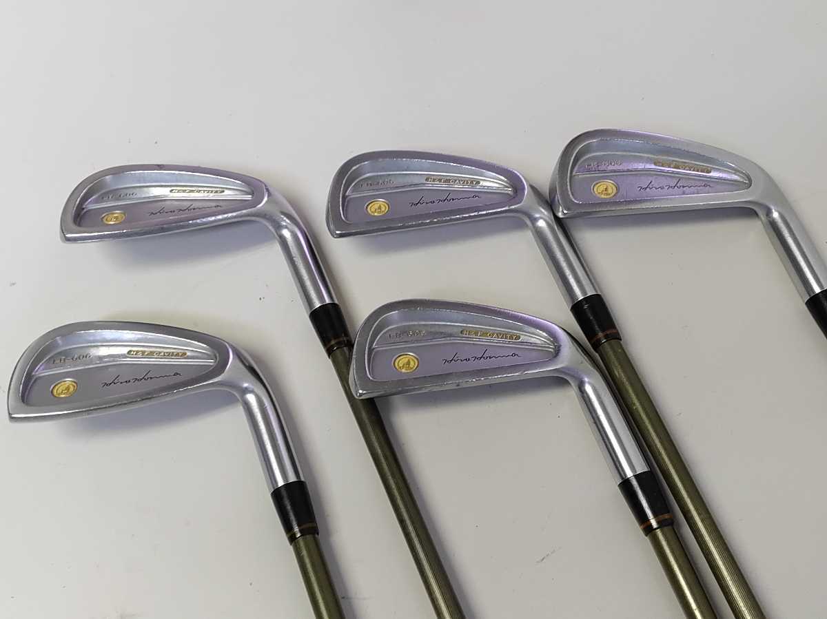 ゴルフ クラブ HONMA ホンマ LB-606 H&F CAVITY 4/6/7/8/9 5本まとめ