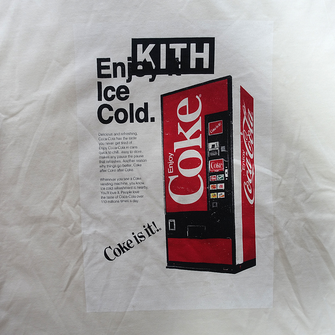 KITH(キス)Cocacola(コカ・コーラ) ヴィンテージコラボTシャツM KITH(キス)Cocacola(コカ・コーラ) ヴィンテージコラボTシャツM