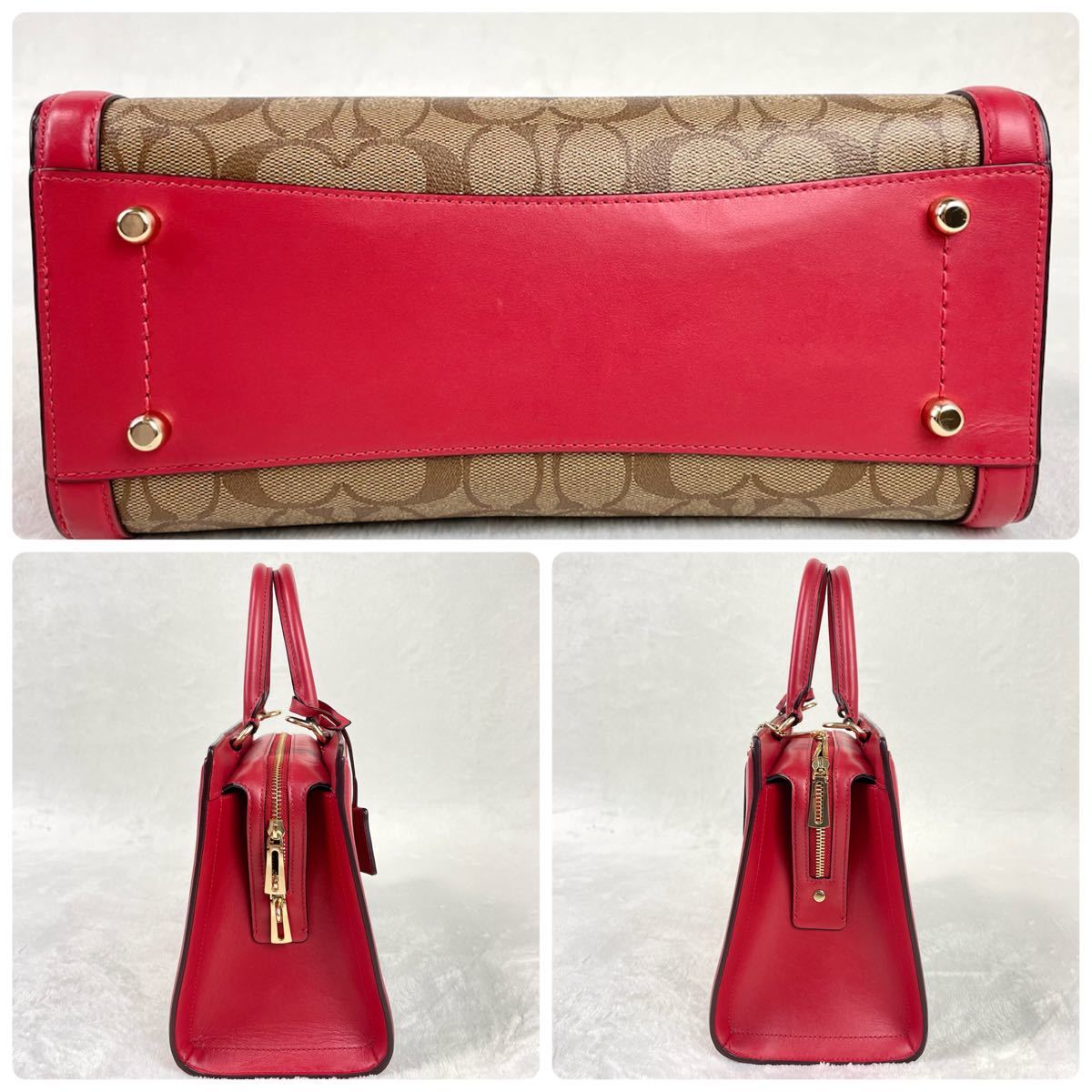 日本未発売】COACH コーチ ゾーイ キャリーオール 2way ショルダー