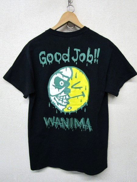 V0695：WANIMA ワニマ 半袖Tシャツ/黒/M バンドTシャツ プリントTシャツ：35_画像4