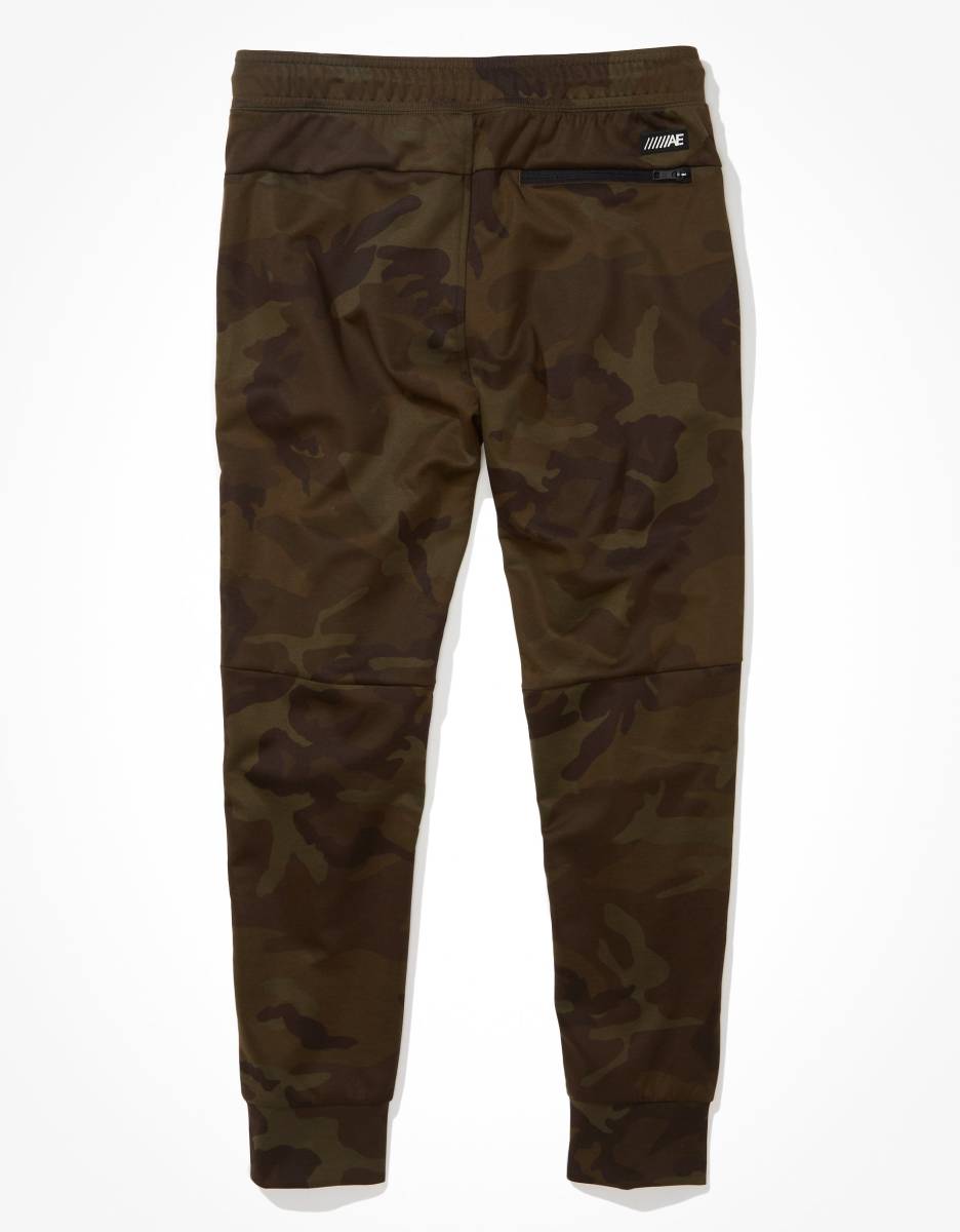 * American Eagle sweat pants jersey AE Active 24 7 Jogger jogger pants L / Traditional Camo camouflage *