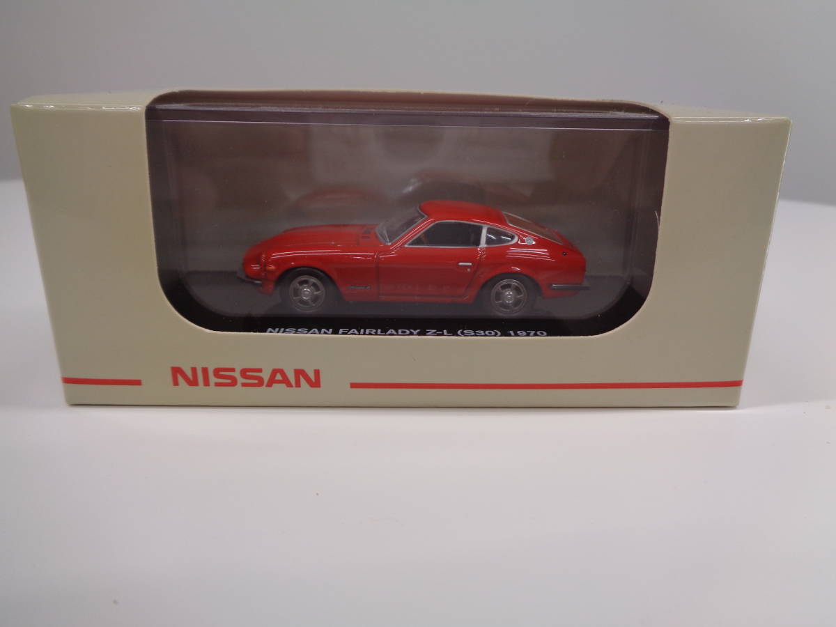 非売品　京商　1/64　日産 NISSAN FAIRLADY フェアレディ Z-L (S30) 1970 レッド_画像1