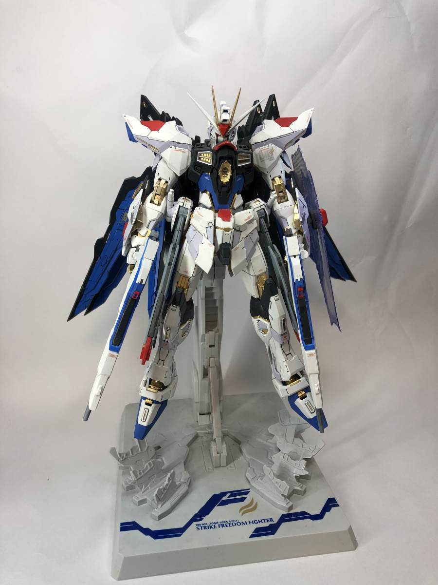 メタルビルド ストライクフリーダムガンダム SOUL BLUE Ver. 風 塗装