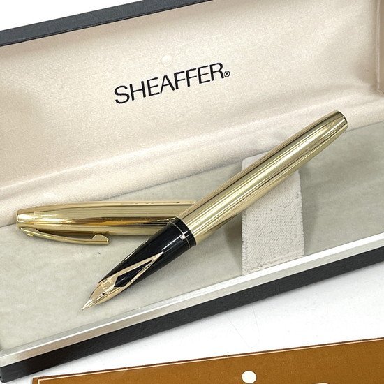 ▽0.01 Sheaffer / シェーファー 万年筆 ＜ インペリアル 777 ゴールド