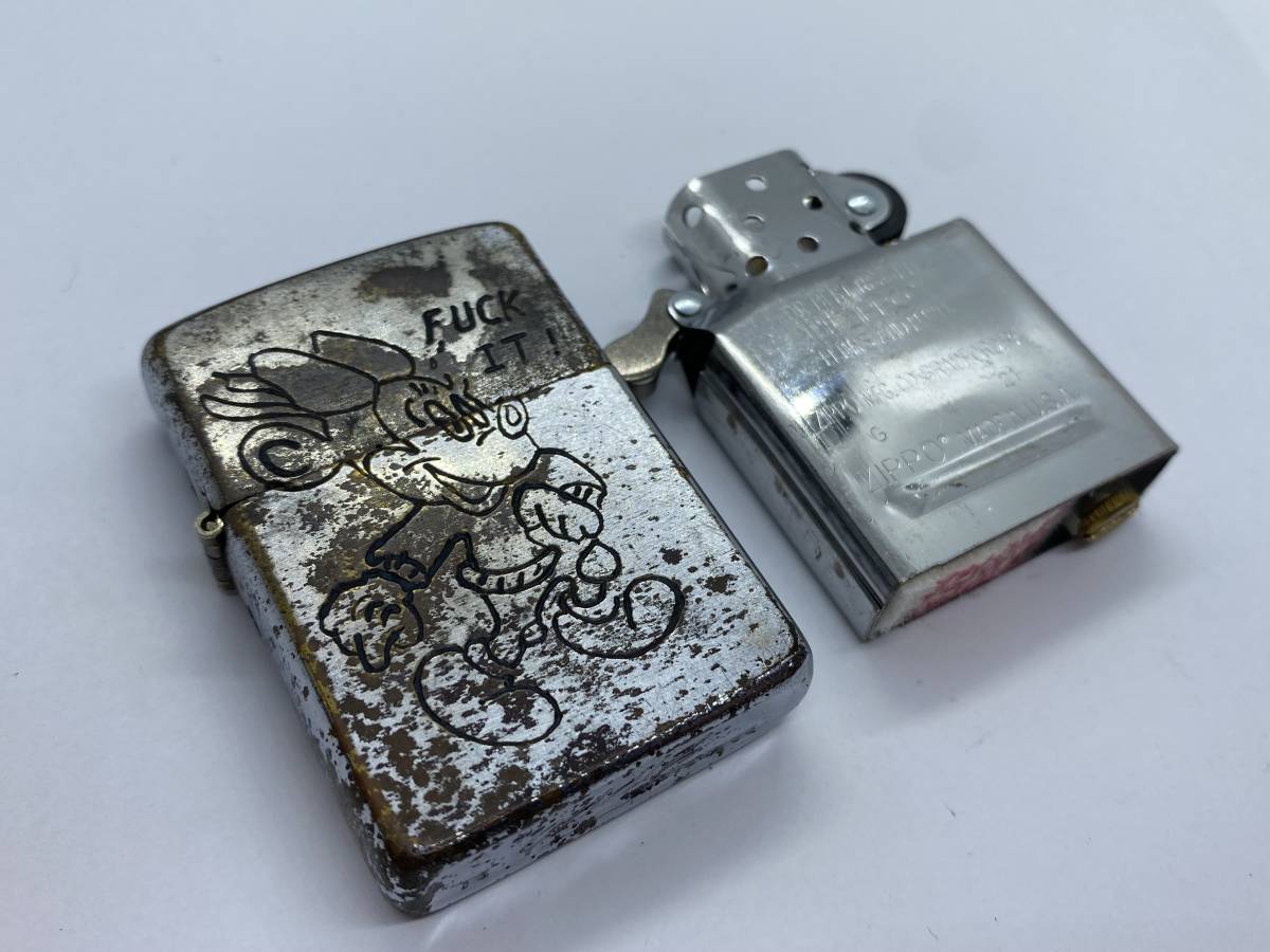 東京メトロ ゆる絵 本物 1963年製 中身新品 Zippo Viet Nam ベトナムジッポ ベトナム戦争 世田谷ベース ミニー Minnie ディズニー Disney Fuck Zippo