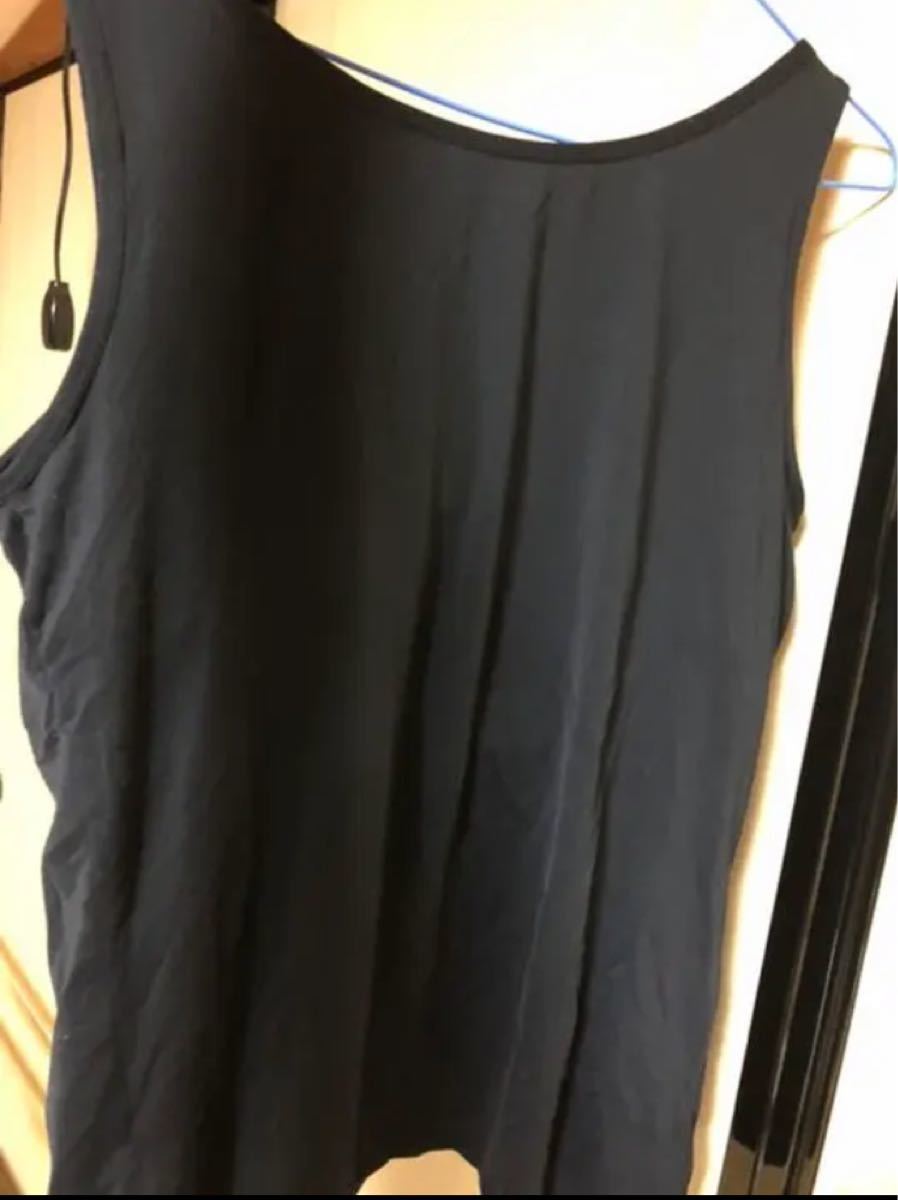 ユニクロ エアリズムブラタンクトップ 3XL 黒 後ろゴムあり ユニクロ エアリズムブラタンクトップ 3XL 黒 後ろゴムあり