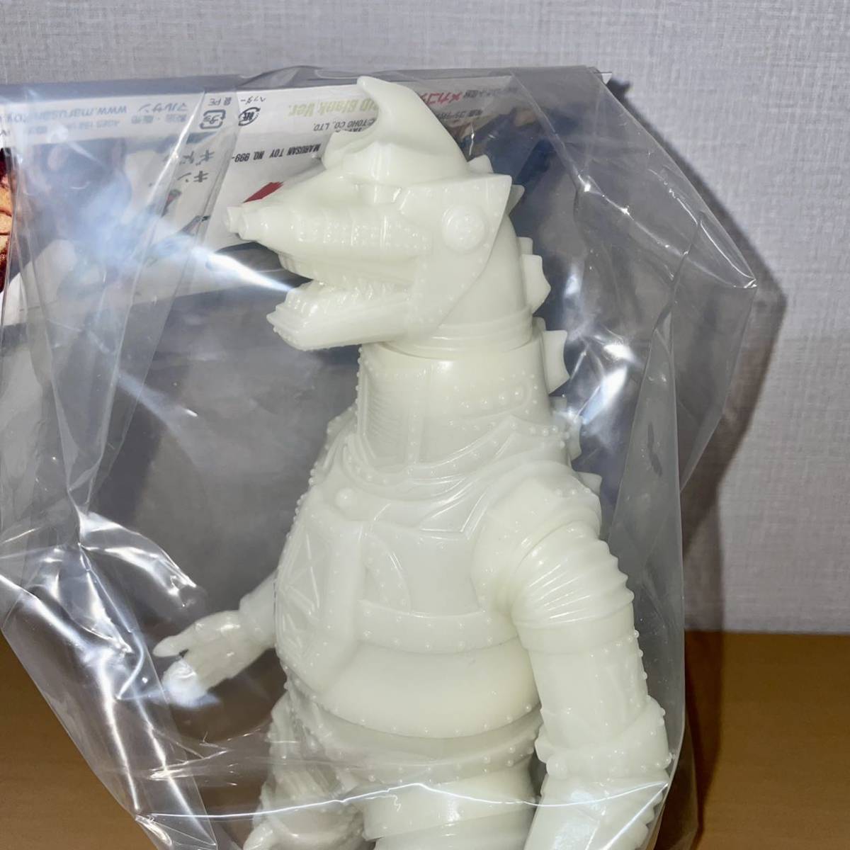 マルサン メカゴジラ 350 GID Blank ver. 蓄光 素体 ゴジラ マルサン メカゴジラ 350 GID Blank ver. 蓄光 素体 ゴジラ