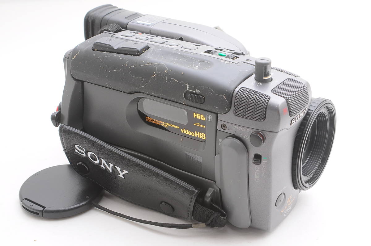 [キイ21]動作品 ソニー Hi8ビデオカメラ CCD-TR1000 8mm Video8 SONY ハンディカム