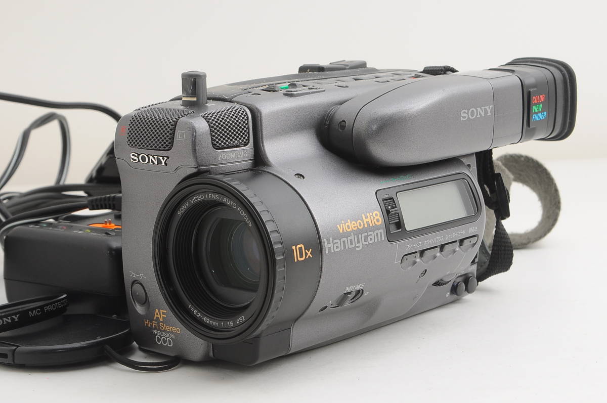[キイ21]動作品 ソニー Hi8ビデオカメラ CCD-TR1000 8mm Video8 SONY ハンディカム
