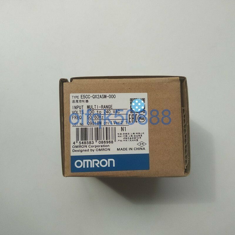 新品☆東京発☆引取可】 OMRON 温度調節器 E5CC-QX2ASM-000【6ヶ月