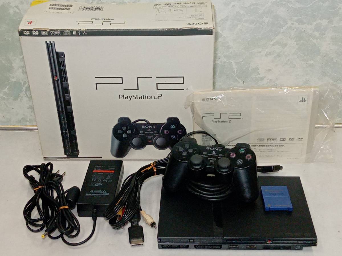 PlayStation2】 プレイステーション２ 本体 薄型 SCPH-70000 CB