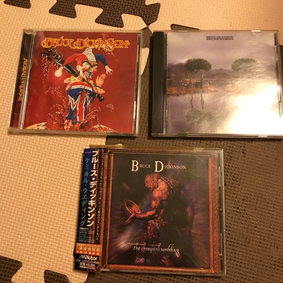 名鑑 Bruce Dickinson [Accident Of Birth] [The Chemical Wedding] [Skunkworks] ブルース・ディッキンソン Iron Maiden_画像1