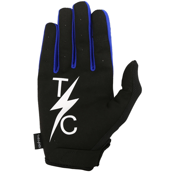 T/C Thrashin Supply スラッシンサプライ Stealth Glove ステルスグローブ Black/Blue ブラック/ブルー Mサイズ_画像2