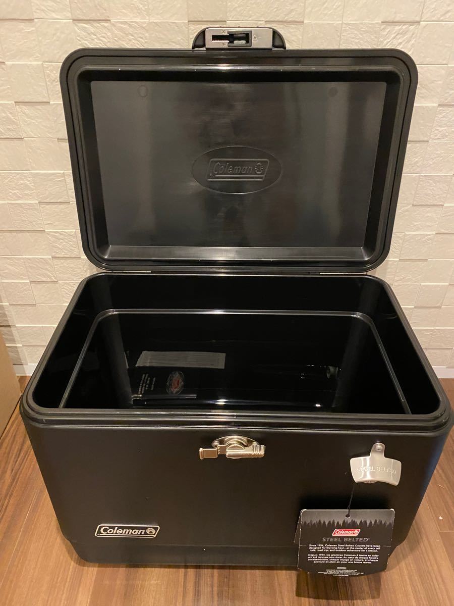 新品 未使用 COLEMAN 限定品 スチールベルトクーラー ミッドナイト