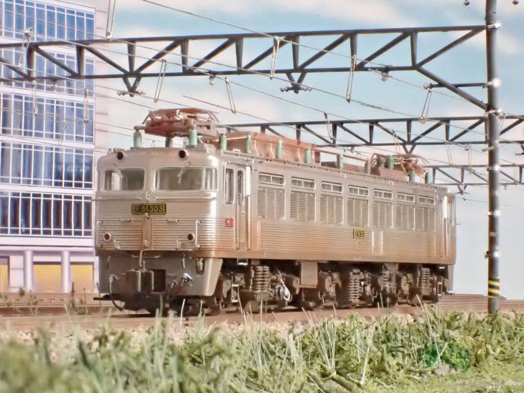 KATO EF81 300番台 303号機 ウェザリング・精密加工 常点灯装備 KATO EF81 300番台 303号機 ウェザリング・精密加工 常点灯装備