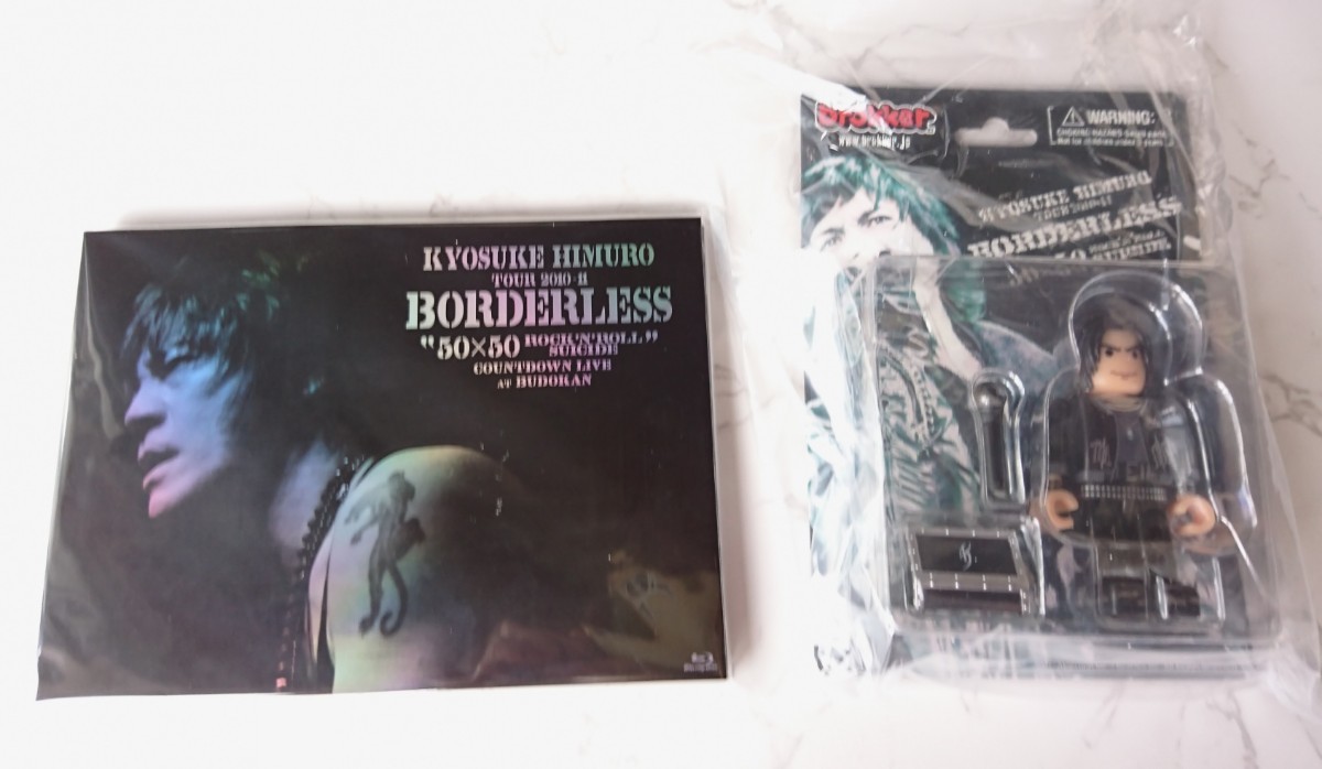 FC限定【新品未開封】氷室京介   BORDERLESS 50×50 ROCK'N'ROLL SUICIDE フィギュア付